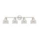 Meridian - 4-Light Bathroom Vanity Light - Lights Canada
