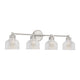 Meridian - 4-Light Bathroom Vanity Light - Lights Canada
