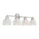 Meridian - 4-Light Bathroom Vanity Light - Lights Canada
