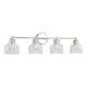 Meridian - 4-Light Bathroom Vanity Light - Lights Canada