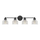 Meridian - 4-Light Bathroom Vanity Light - Lights Canada
