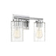 Meridian - 2-Light Bathroom Vanity Light - Lights Canada