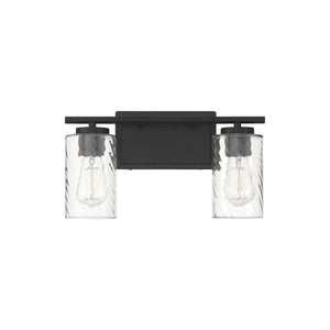 Meridian - 2-Light Bathroom Vanity Light - Lights Canada