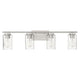 Meridian - 4-Light Bathroom Vanity Light - Lights Canada