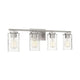 Meridian - 4-Light Bathroom Vanity Light - Lights Canada