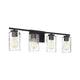 Meridian - 4-Light Bathroom Vanity Light - Lights Canada