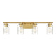 Meridian - 4-Light Bathroom Vanity Light - Lights Canada