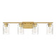 Meridian - 4-Light Bathroom Vanity Light - Lights Canada