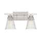 Meridian - 2-Light Bathroom Vanity Light - Lights Canada