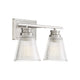 Meridian - 2-Light Bathroom Vanity Light - Lights Canada
