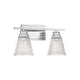 Meridian - 2-Light Bathroom Vanity Light - Lights Canada