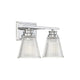Meridian - 2-Light Bathroom Vanity Light - Lights Canada