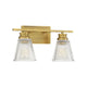 Meridian - 2-Light Bathroom Vanity Light - Lights Canada
