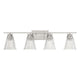 Meridian - 4-Light Bathroom Vanity Light - Lights Canada