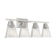 Meridian - 4-Light Bathroom Vanity Light - Lights Canada