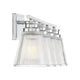 Meridian - 4-Light Bathroom Vanity Light - Lights Canada