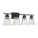 Meridian - 4-Light Bathroom Vanity Light - Lights Canada