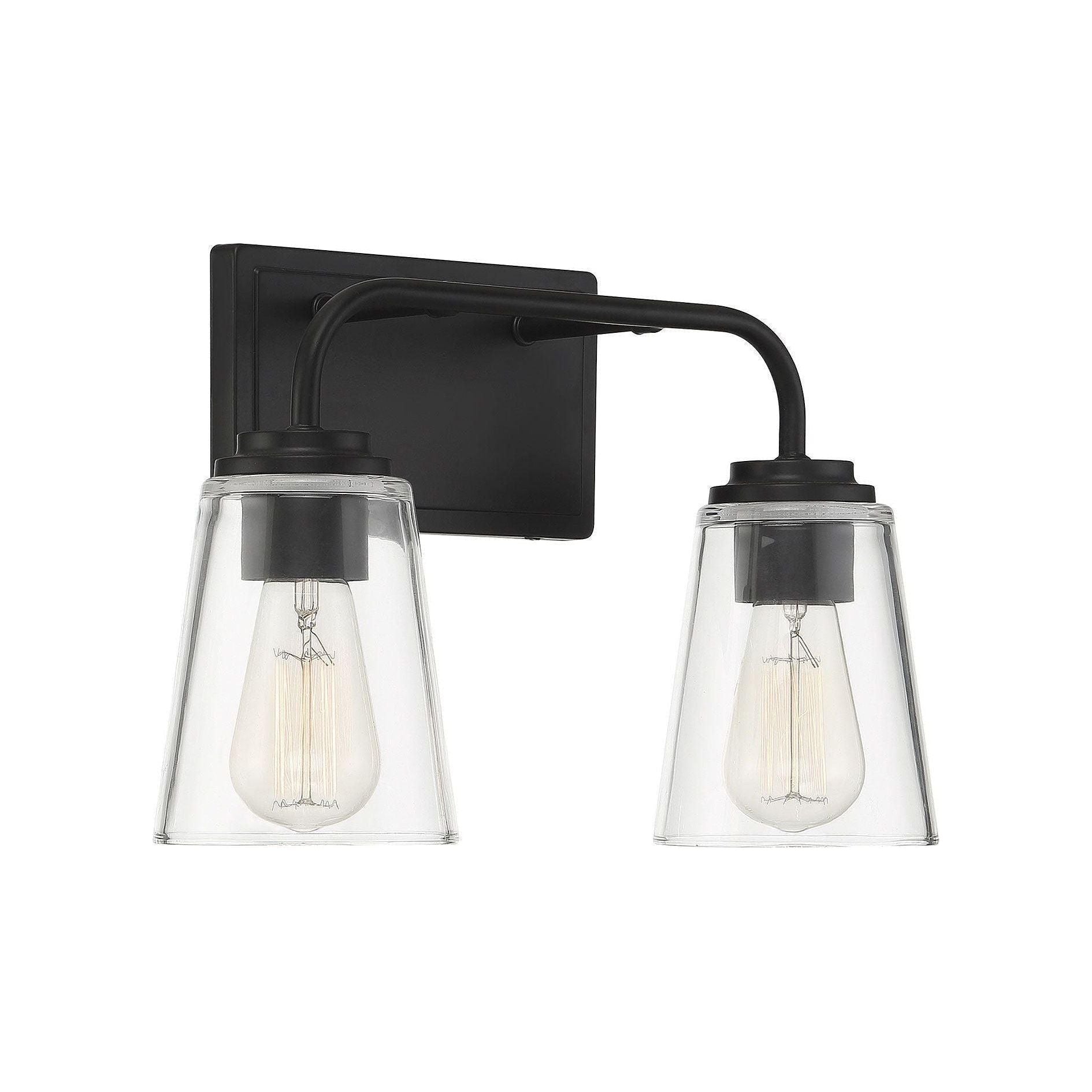 Meridian - 2-Light Bathroom Vanity Light - Lights Canada
