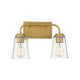 Meridian - 2-Light Bathroom Vanity Light - Lights Canada