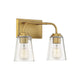 Meridian - 2-Light Bathroom Vanity Light - Lights Canada