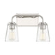 Meridian - 2-Light Bathroom Vanity Light - Lights Canada
