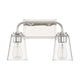 Meridian - 2-Light Bathroom Vanity Light - Lights Canada