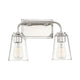 Meridian - 2-Light Bathroom Vanity Light - Lights Canada