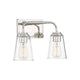Meridian - 2-Light Bathroom Vanity Light - Lights Canada