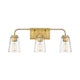 Meridian - 3-Light Bathroom Vanity Light - Lights Canada