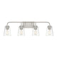 Meridian - 4-Light Bathroom Vanity Light - Lights Canada