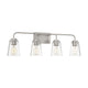 Meridian - 4-Light Bathroom Vanity Light - Lights Canada