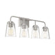 Meridian - 4-Light Bathroom Vanity Light - Lights Canada