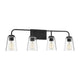 Meridian - 4-Light Bathroom Vanity Light - Lights Canada