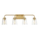 Meridian - 4-Light Bathroom Vanity Light - Lights Canada