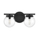 Meridian - 2-Light Bathroom Vanity Light - Lights Canada
