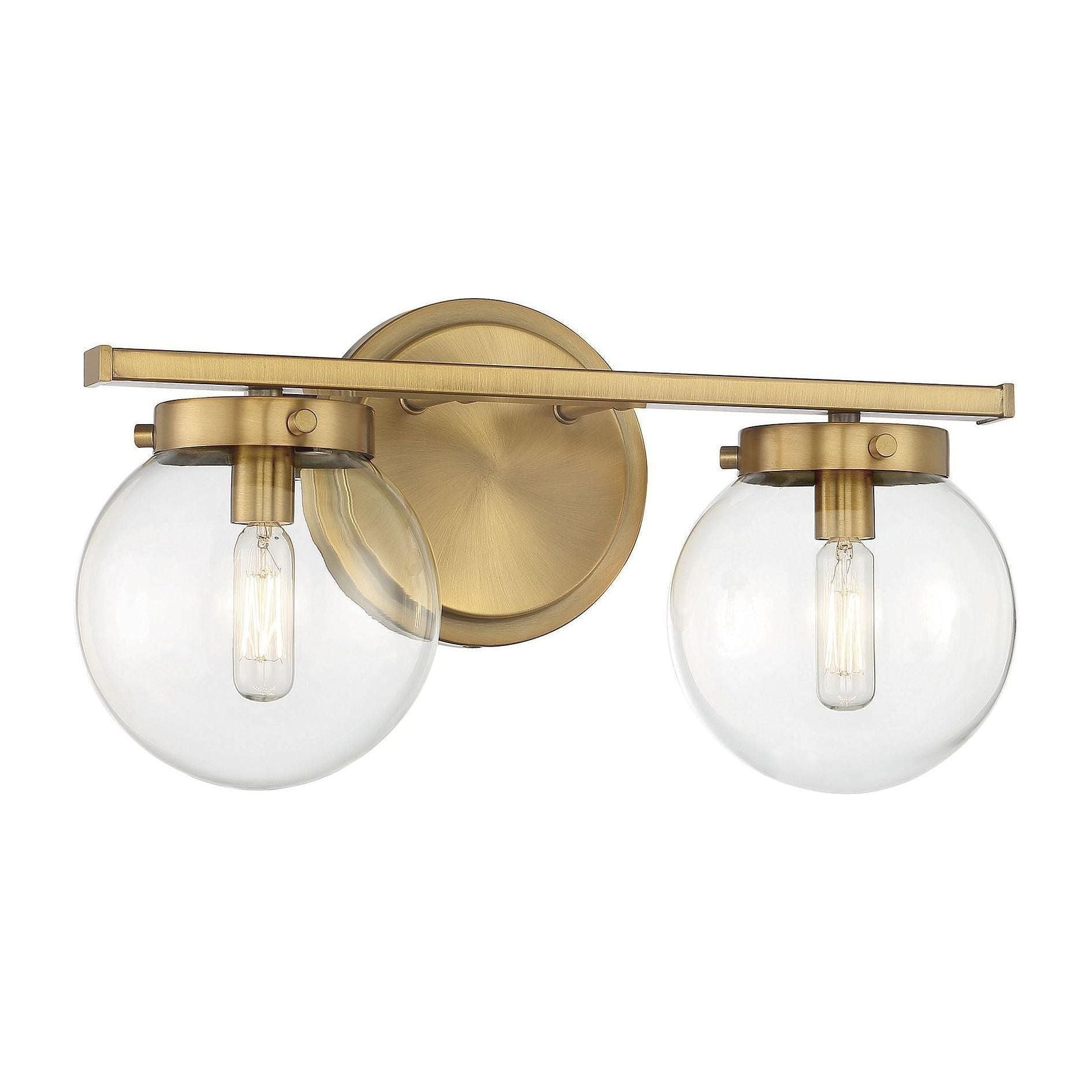 Meridian - 2-Light Bathroom Vanity Light - Lights Canada