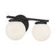 Meridian - 2-Light Bathroom Vanity Light - Lights Canada