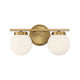 Meridian - 2-Light Bathroom Vanity Light - Lights Canada