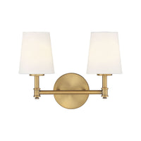 2-Light Bathroom Vanity Light