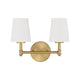 Meridian - 2-Light Bathroom Vanity Light - Lights Canada