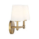 Meridian - 2-Light Bathroom Vanity Light - Lights Canada
