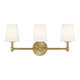Meridian - 3-Light Bathroom Vanity Light - Lights Canada