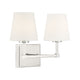 Meridian - 2-Light Bathroom Vanity Light - Lights Canada