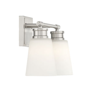 Meridian - 2-Light Bathroom Vanity Light - Lights Canada