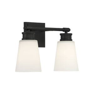 Meridian - 2-Light Bathroom Vanity Light - Lights Canada