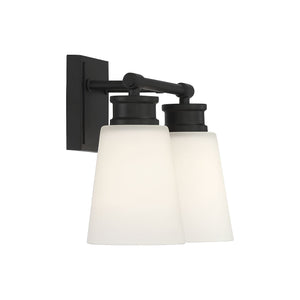 Meridian - 2-Light Bathroom Vanity Light - Lights Canada