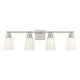 Meridian - 4-Light Bathroom Vanity Light - Lights Canada