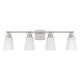 Meridian - 4-Light Bathroom Vanity Light - Lights Canada