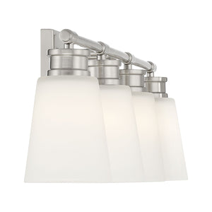 Meridian - 4-Light Bathroom Vanity Light - Lights Canada