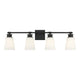 Meridian - 4-Light Bathroom Vanity Light - Lights Canada